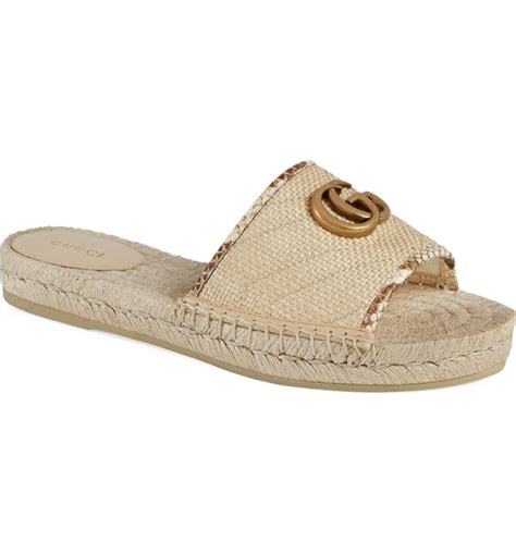 gucci cruise 2020 espadrille slingback sandals|Sandals Gucci Shoes for Women .